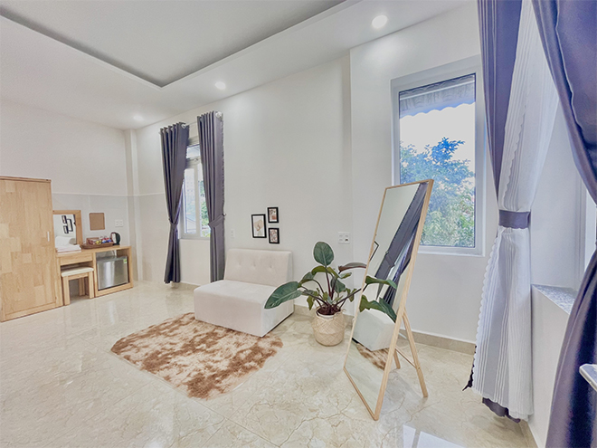 Không gian mở tại villa Nắng Hạ Đà Lạt