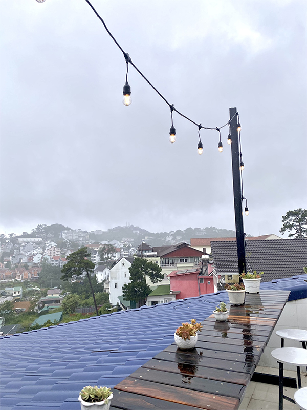 Không gian ngắm trọn thành phố Đà Lạt