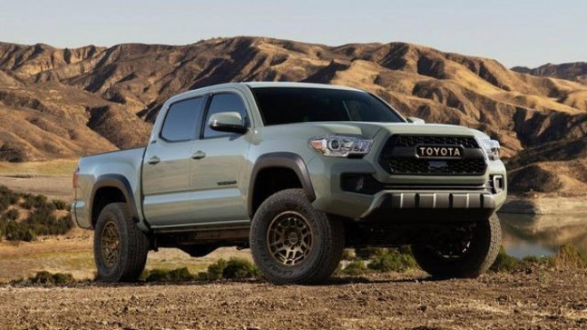 Toyota Tacoma là mẫu xe giữ giá nhất sau 3 năm sử dụng