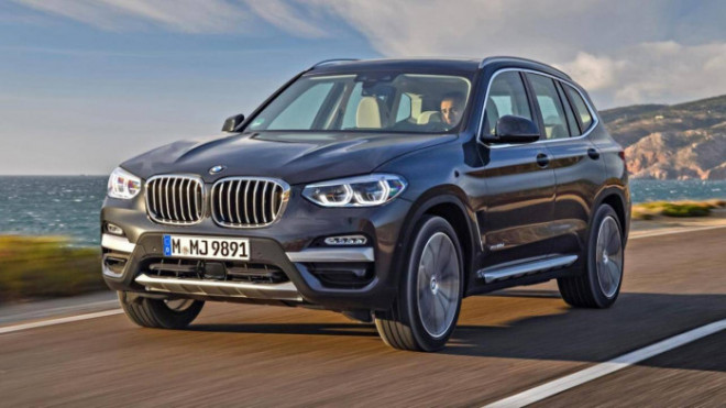 BMW X3 là mẫu xe sang hiếm hoi góp mặt trong danh sách