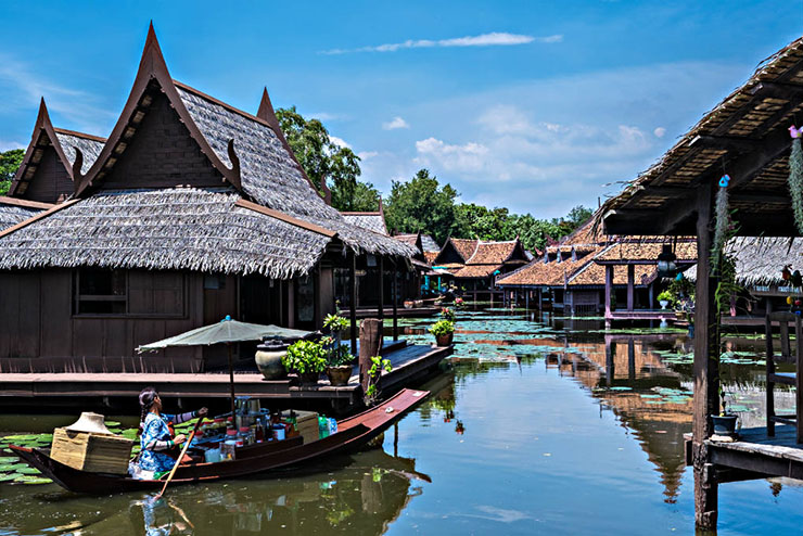 11. Đặc biệt, nơi này còn tái hiện cảnh mua bán tấp nập trên sông, mang tới một trải nghiệm vô cùng thú vị về chợ nổi cho du khách.
