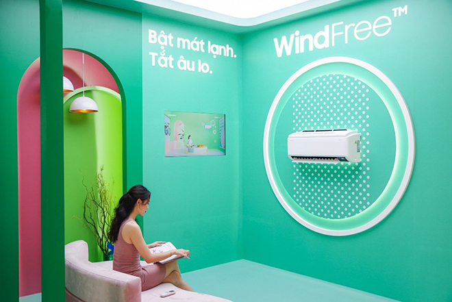 Tận hưởng cuộc sống, xóa bỏ âu lo với máy lạnh WindFree™