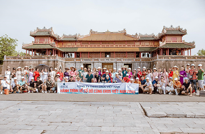 Đoàn Eros Việt Nam đã có hành trình về cố đô diễn ra viên mãn