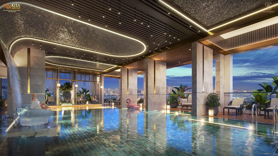 Cư dân Stella Residence sở hữu chuỗi tiện ích nội khu tiện nghi và sang trọng