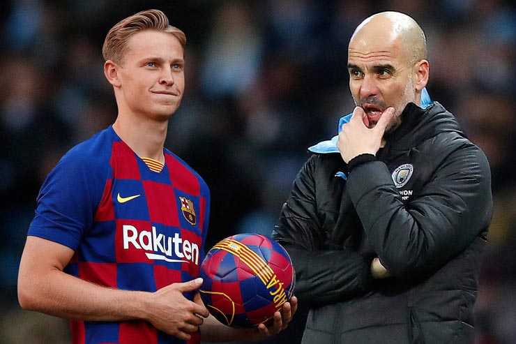 Vì HLV Guardiola, De Jong sẽ đến Man City?