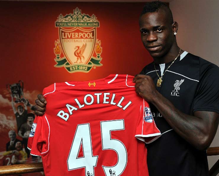 Balotelli nhận 1 triệu bảng trong mùa duy nhất cho Liverpool nhờ không nhận đến 3 thẻ đỏ