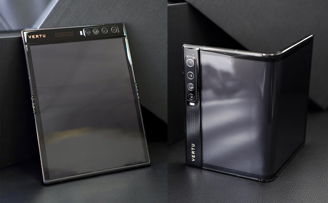 Ảnh chụp thực tế chiếc Ayxta Fold của Vertu (Ảnh: Vertu)