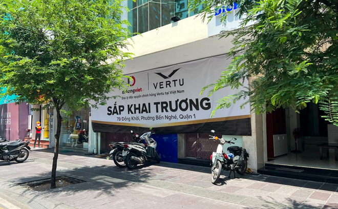 Showroom Vertu đang thi công tại Số 79 Đồng Khởi, Bến Nghé, Quận 1, TpHCM