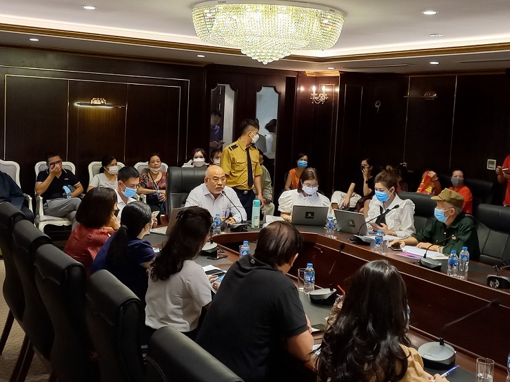 Công ty TNHH Thương mại Dịch vụ Khách sạn Tân Hoàng Minh tại&nbsp;buổi trao đổi với các NĐT trái phiếu