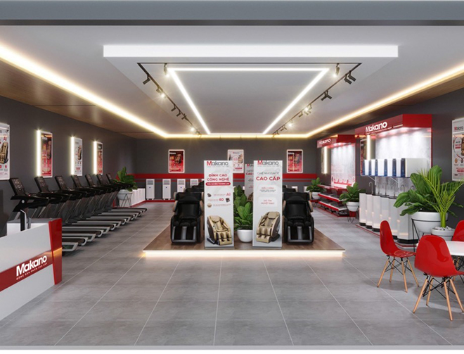 Thương hiệu này còn phối hợp với hệ thống đại lý chính hãng xây dựng showroom chăm sóc sức khỏe cao cấp trên toàn quốc.