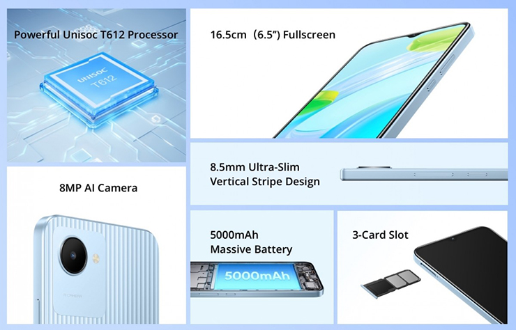 Realme C30 phù hợp với người dùng tầm trung.