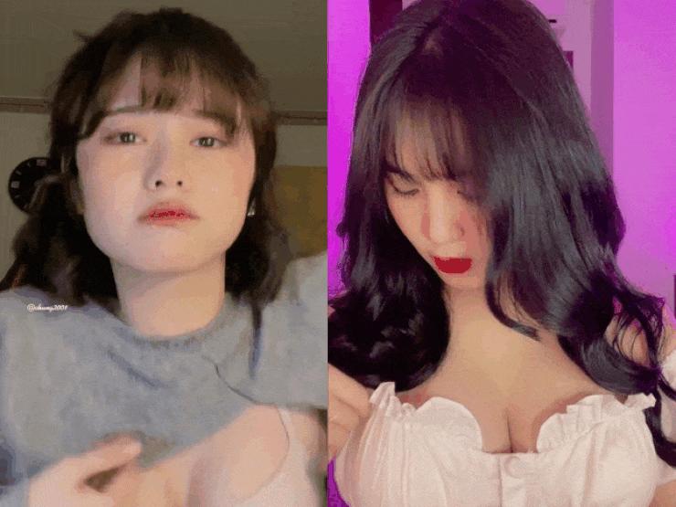 Giải trí - Mặc áo xẻ ngực sâu nhún nhảy trên TikTok, "cô vợ quốc dân" hút hơn 20 triệu lượt xem