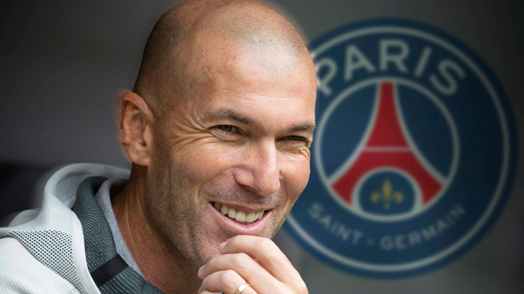 Zidane không phủ nhận khả năng dẫn dắt PSG trong tương lai