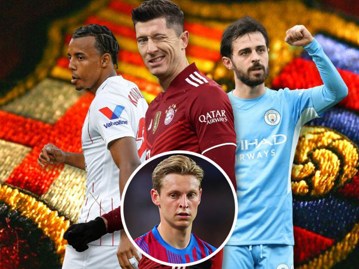 Bóng đá - Barcelona nhắm 3 "bom tấn" hè này: Vì sao chưa vội bán De Jong cho MU?