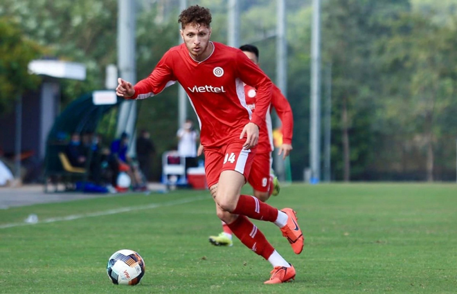 Geovane được kỳ vọng sẽ là mũi nhọn săn bàn của Viettel FC tại mùa giải AFC 2022 (Nguồn: Viettel FC)