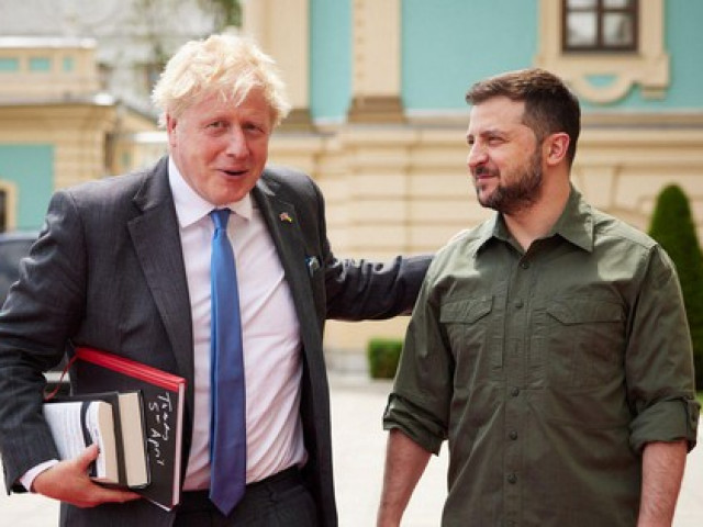Thủ tướng Anh Johnson bất ngờ thăm Kiev lần thứ hai