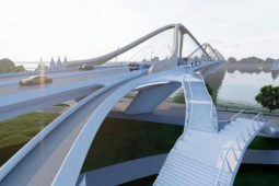 Tin tức trong ngày - Ngắm cầu Trần Hưng Đạo của Hà Nội trong tương lai