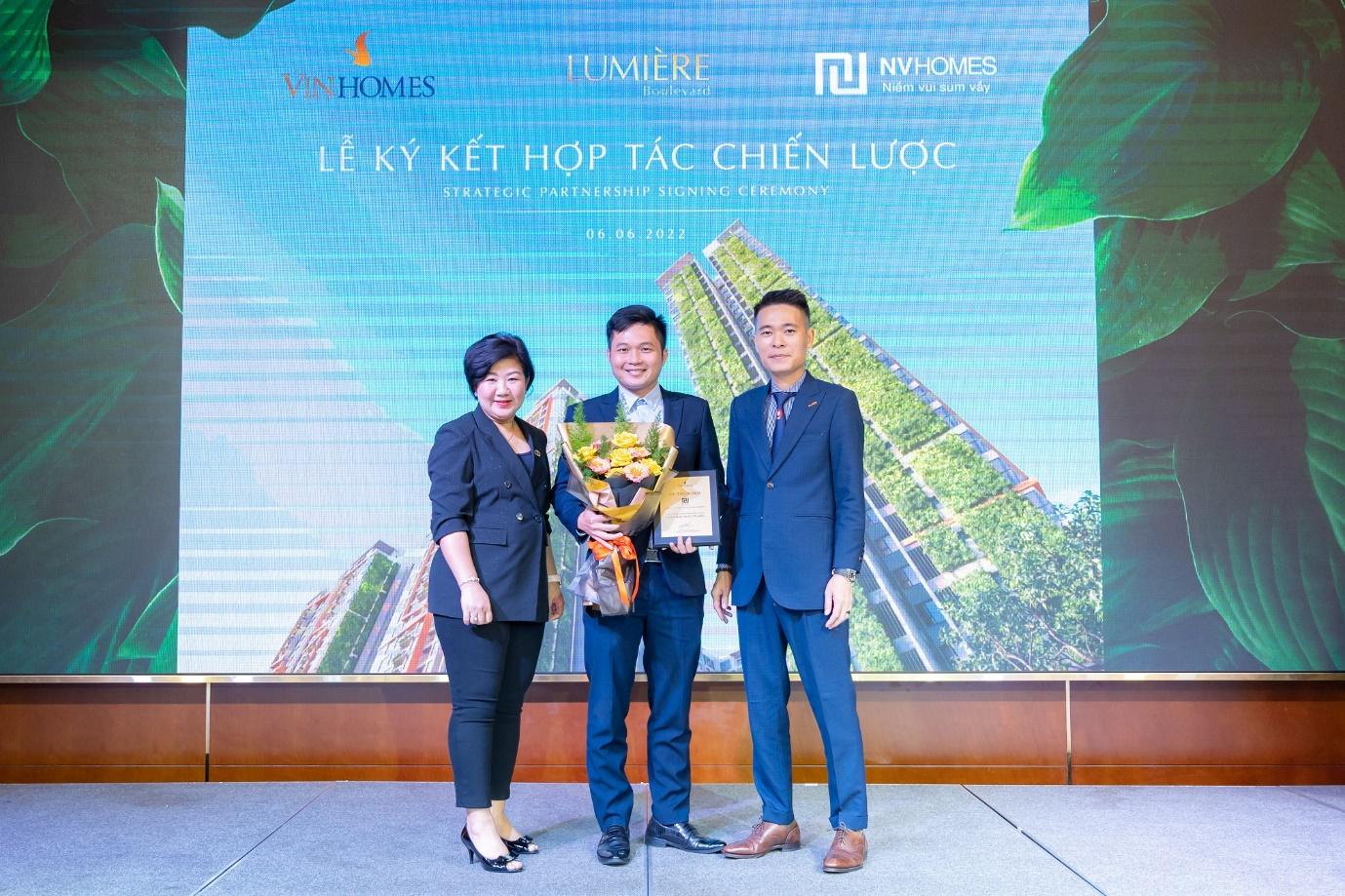 NVHomes chính thức trở thành đối tác phân phối dự án LUMIÈRE Boulevard