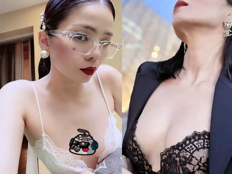 Giải trí - Lệ Quyên khoe vòng 1 "lồ lộ" trên phố, được xưng là nữ hoàng nội y mới của Vbiz