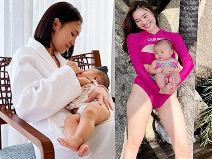 Đời sống Showbiz - Ninh Dương Lan Ngọc khoe ảnh "đặc biệt", fan lại nhầm tưởng cho con bú