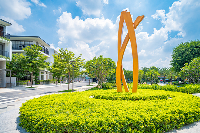 Khu biệt lập như resort ẩn mình giữa phố thị Bình Dương - 1