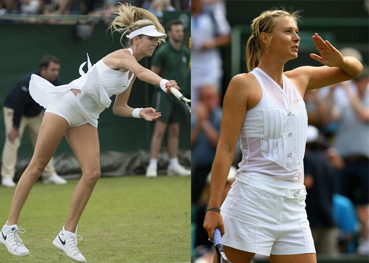 Những bộ trang phục gợi cảm và thảm họa ở Wimbledon
