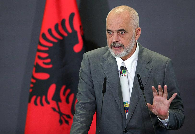 Thủ tướng Albania – ông Edi Rama (ảnh: RT)