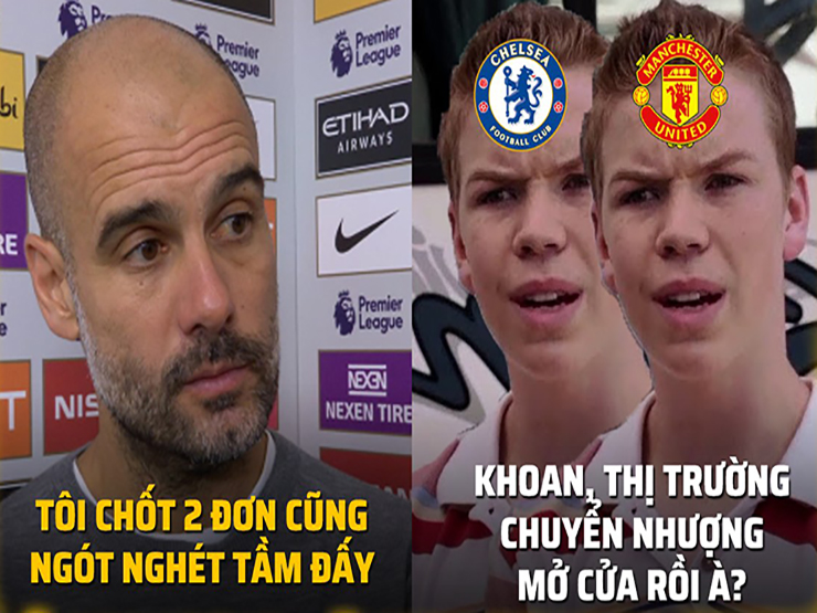 Tranh vui - Ảnh chế: MU và Chelsea run rẩy nhìn Big 6 "trang bị vũ trang"