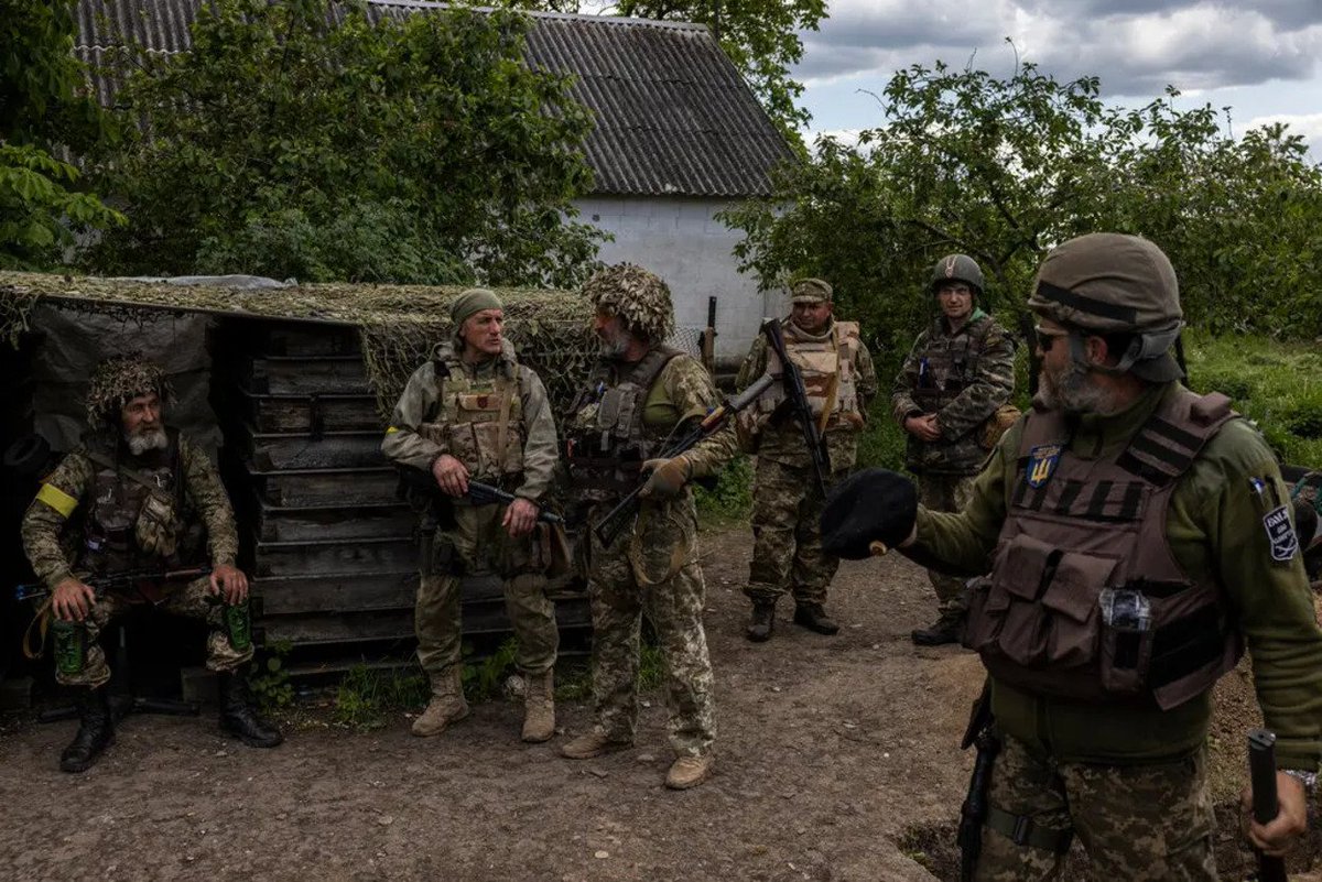 Một nhóm biệt kích của Ukraine (ảnh: NY Times)