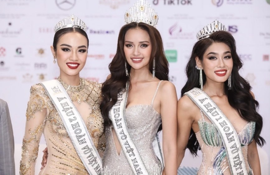 Top 3 Hoa hậu Hoàn vũ Việt Nam 2022.