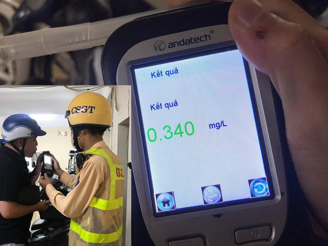 Tin tức trong ngày - Chuyện thật như đùa, uống rượu hôm trước hôm sau vẫn bị Cảnh sát giao thông xử lý nồng độ cồn