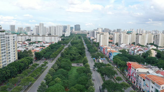 Khu vực phát triển sầm uất xung quanh Viva Plaza thu hút nhiều cư dân thành đạt sinh sống.