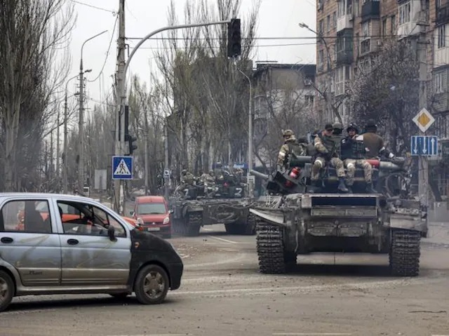 Người đứng đầu chính quyền quân sự Ukraine ở vùng Donetsk hôm 26/6 cho biết các lực lượng Nga đang tập trung lực lượng về hướng thành phố Sloviansk, vùng Donetsk. Ảnh minh họa: AP
