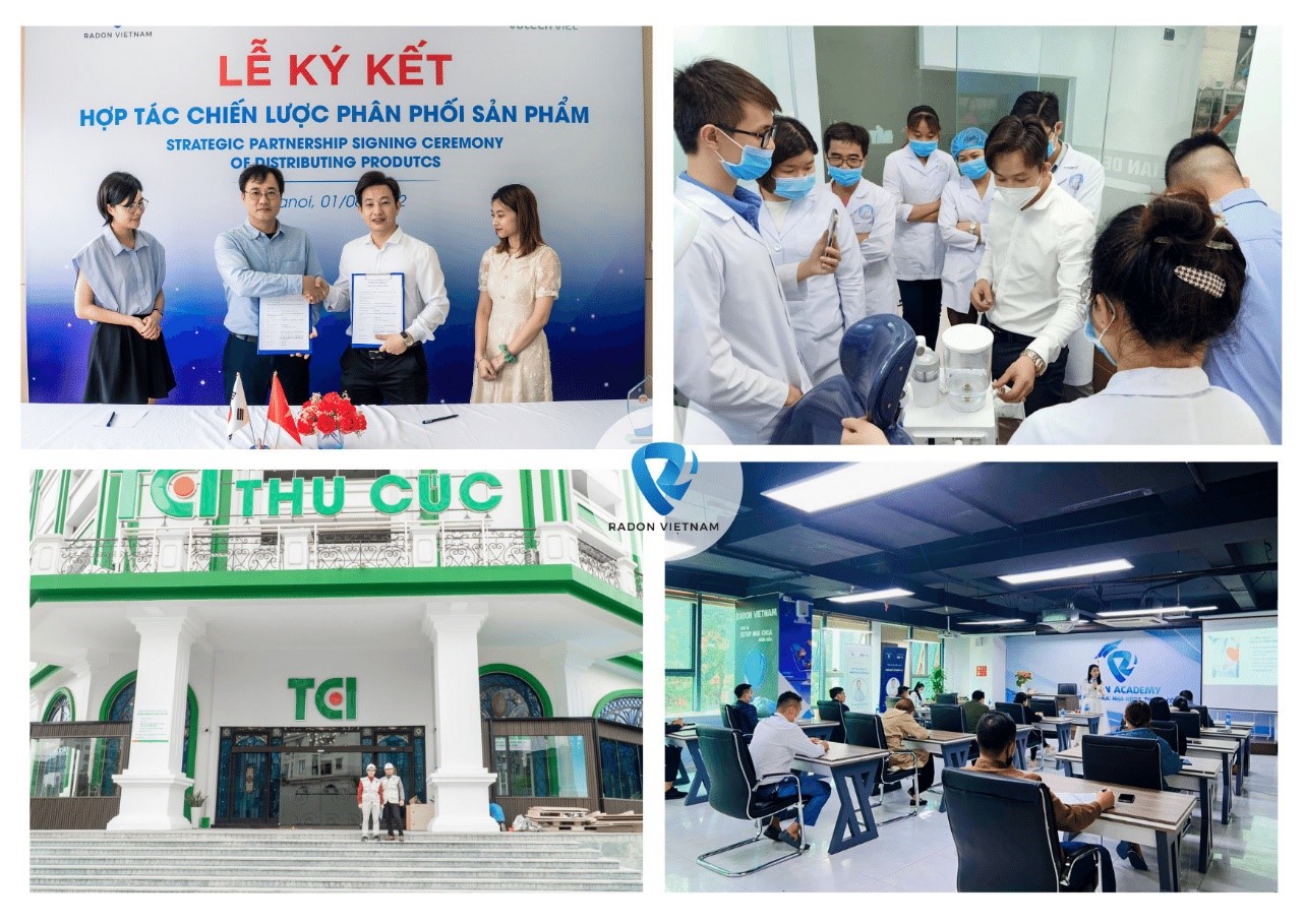 Radon Việt Nam ký kết hợp đồng với các đối tác và đang triển khai các dịch vụ cho khách hàng