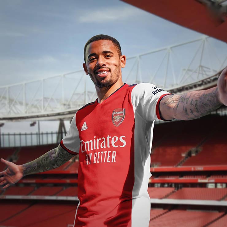 Gabriel Jesus sẽ thi đấu cho Arsenal trong mùa giải tới