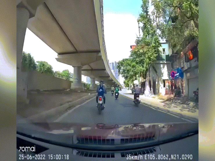 Ô tô - Clip: Xe Vios gây tai nạn rồi bỏ chạy, bị rượt như phim hành động