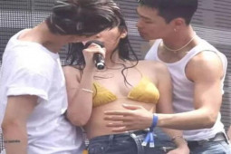 Giải trí - Gái xinh Hàn Quốc khoe body đỉnh cao làm nóng rực lễ hội nhạc nước Waterbomb