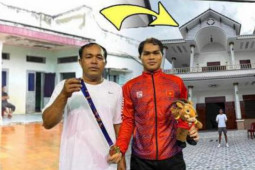 Kinh doanh - Tò mò &quot;biệt phủ lớn nhất huyện Bắc Bình&quot; của một cầu thủ U23 Việt Nam