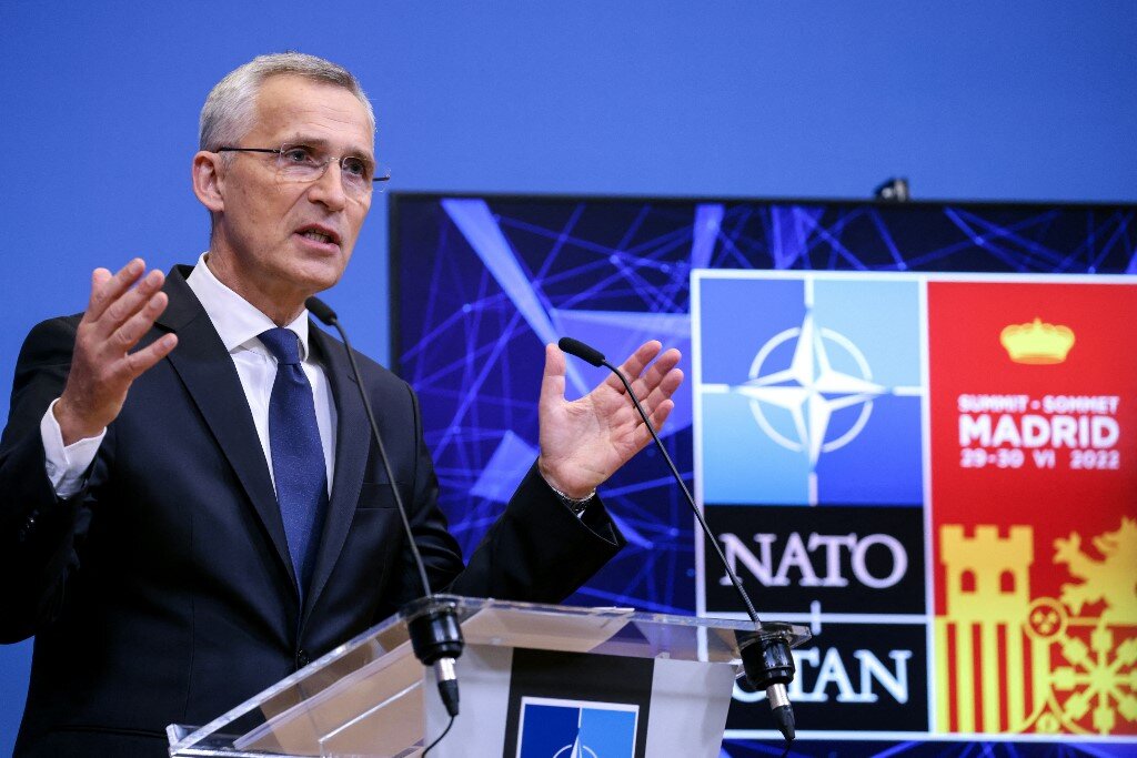 Tổng Thư ký NATO – ông Jens Stoltenberg (ảnh: Guardian)