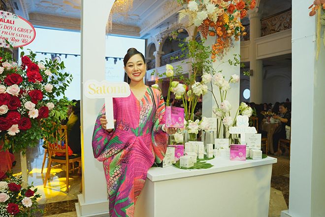 Á hậu Doanh nhân Đỗ Thị Vân Anh chính thức trở thành Đại sứ thương hiệu The Collagen Satona - 4