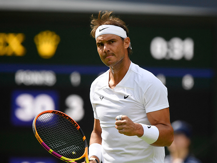 Thể thao - Video tennis Nadal - Cerundolo: Bất ngờ set 3, "Bò tót" toát mồ hồi (Wimbledon)