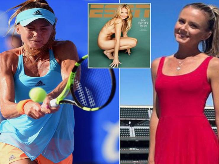 Thể thao - Cựu "hoa khôi" Wimbledon dám khỏa thân, khoe vẻ đẹp trên bìa tạp chí
