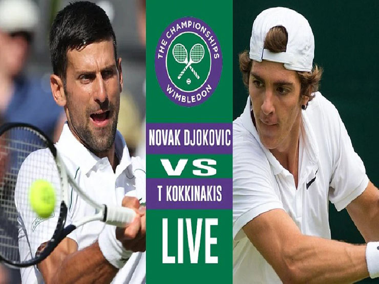 Trực tiếp tennis Djokovic - Kokkinakis: Thắng nhanh set 1, nỗ lực set 2 (Wimbledon)