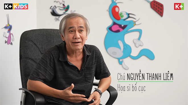 Họa sĩ bố cục Nguyễn Thanh Liêm tại Armada TMT Studio