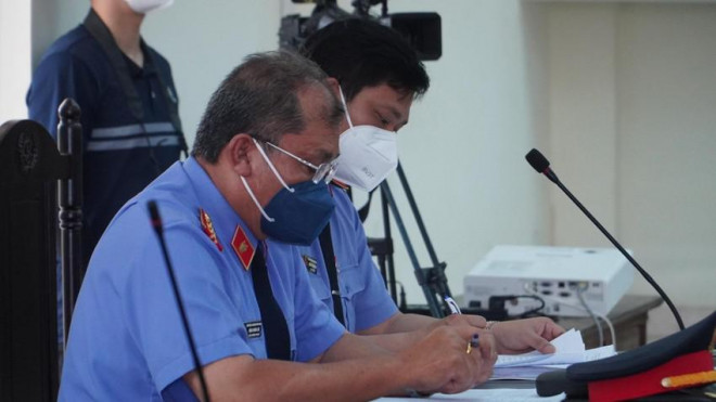 Đại diện Viện kiểm sát tại phiên tòa