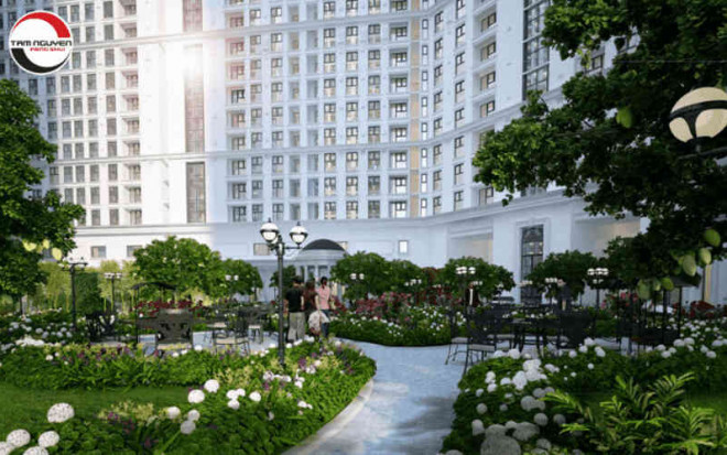 Minh đường là một khoảng trống ở phía trước của chung cư - là nơi quyết định phong thủy chính của căn hộ ấy. Ảnh minh họa.