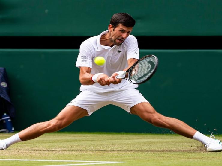 Thể thao - Clip nóng Wimbledon: Djokovic vững như bức tường, Murray "lừa" tay vợt 2m08