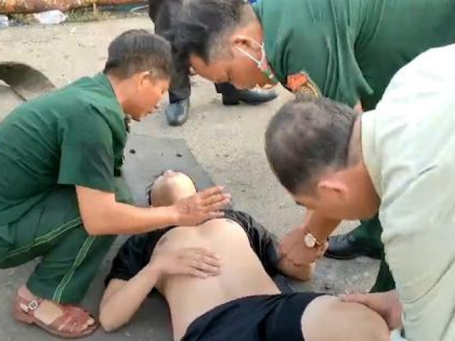 Kịp thời cứu sống nam thanh niên rơi từ cầu Phú Mỹ