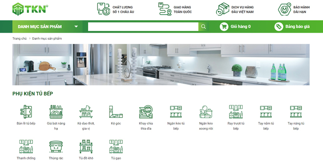 Tân Kỷ Nguyên cung cấp đa dạng mẫu mã sản phẩm