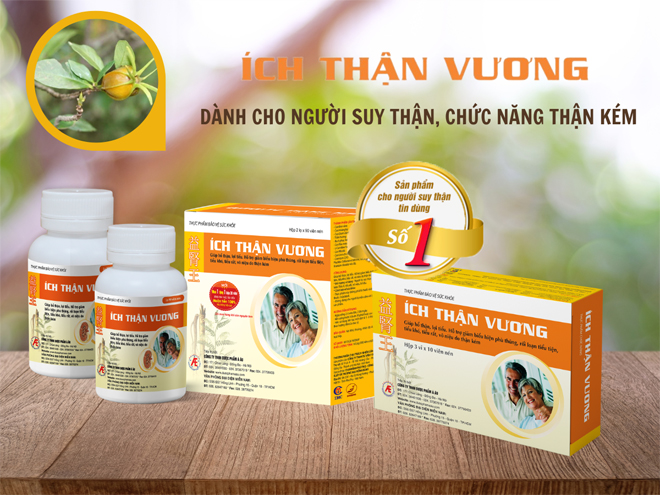 Ích Thận Vương hỗ trợ cải thiện bệnh suy thận hiệu quả